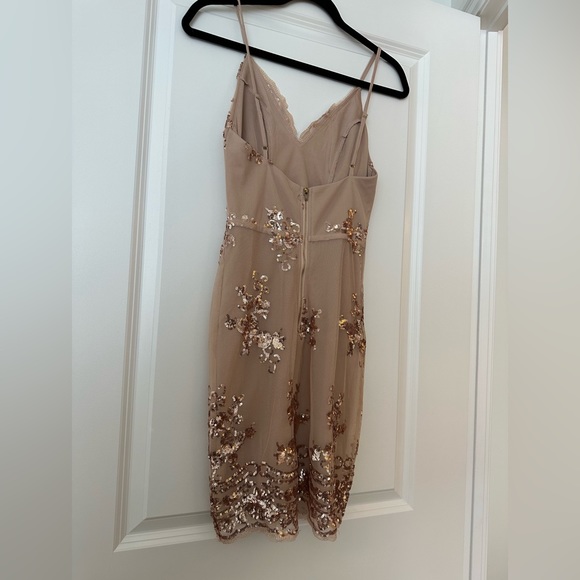 XS/S Sequin Spaghetti Strap Dress - Picture 3 of 4